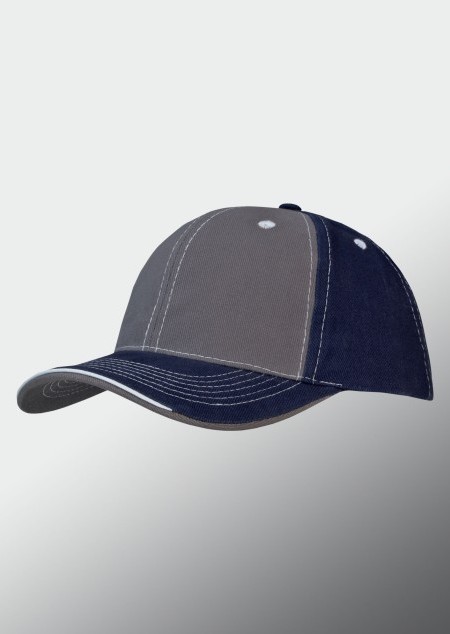 Brushed Heavy Cotton Two Tone Cap