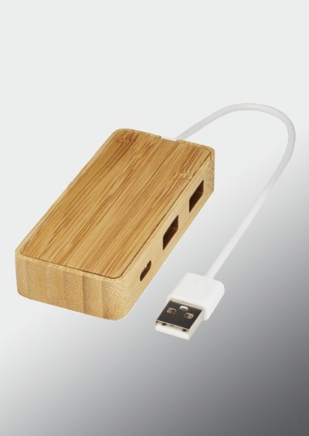 Bambus USB-Hub