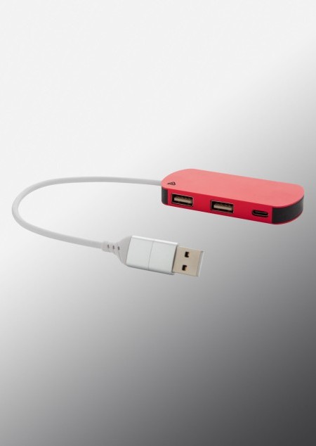 USB-Hub aus recyceltem Aluminium