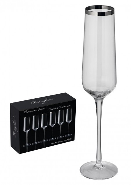 Ferraghini® Champagnergläser-Set