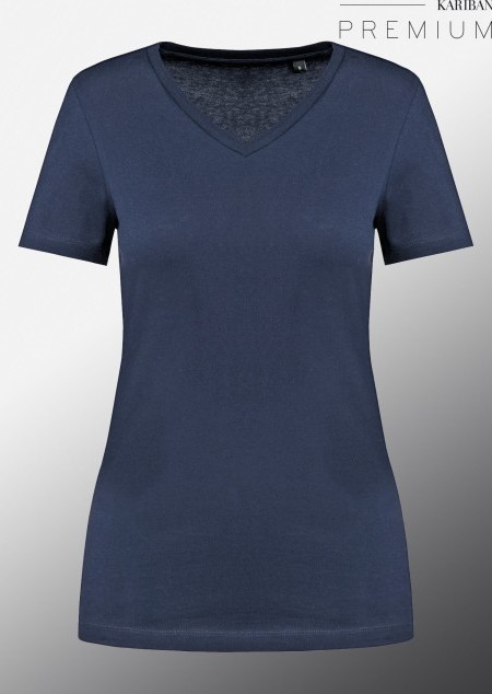 Kariban Premium - Damen T-Shirt mit V-Ausschnitt