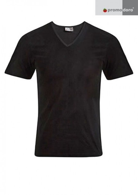 Promodoro - Herren Slim Fit V-Neck T-Shirt