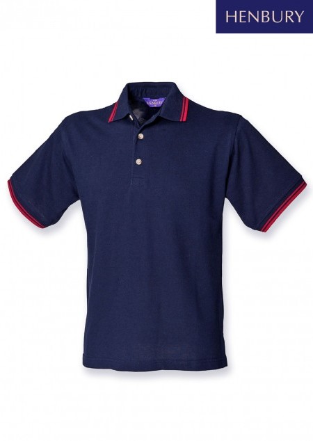 Tipped Collar And Cuff Polo