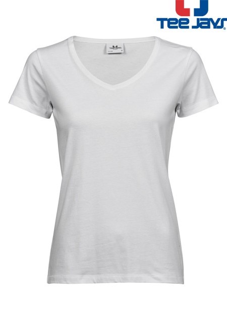Tee Jays - Damen Luxury V-Neck T-Shirt