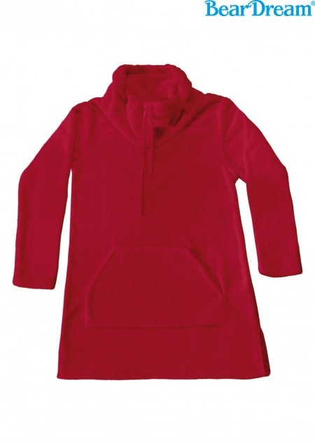 Coral Fleece Lounge Pullover