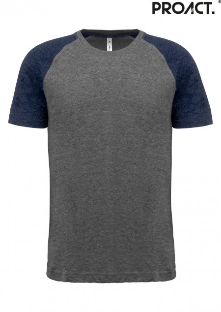 Proact - Zweifarbiges Triblend Sport T-Shirt