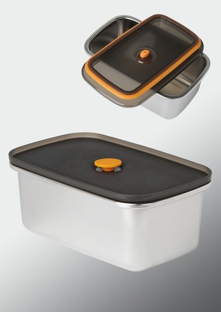 Edelstahl Lunchbox, 1000 ml aus Edelstahl