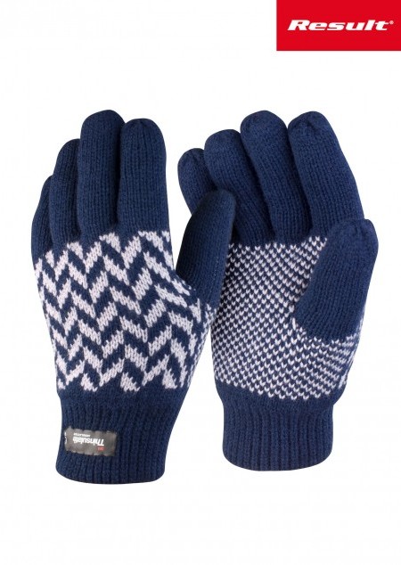 Result - Pattern Thinsulate Handschuhe